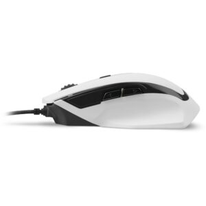 Maus Gaming Sharkoon Shark Force II / Optik / 6 Butona / 4.200 DPI / E bardhë