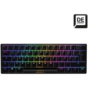 Tastierë Gaming Sharkoon Skiller SGK50 S4 / German Layout / QWERTZ – Zezë