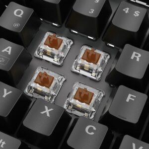 Tastierë Gaming Sharkoon Skiller SGK20 / Mekanike / RGB / USB 2.0 / DE / E zezë