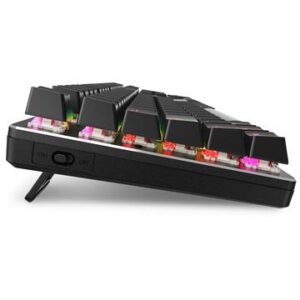 Tastierë Gaming Sharkoon Skiller SGK36W / Mekanike / RGB / DE / USB-C / E zezë