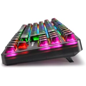 Tastierë Gaming Sharkoon Crystal Shark Wired & Wireless / QWERTZ – Zezë 8