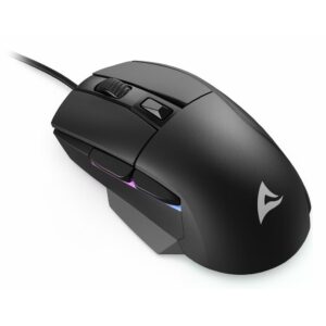 Maus Gaming Sharkoon Shark SGM35 / Optik 6 Butona / 6.400 DPI / E zezë