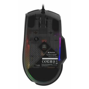 Maus Gaming Sharkoon Shark SGM35 / Optik 6 Butona / 6.400 DPI / E zezë