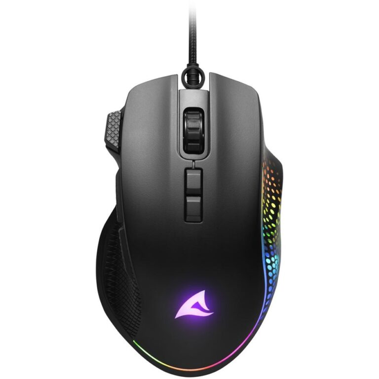 Maus Gaming Sharkoon Shark Force 3 / Optik 8 butona / 12.800DPI / e zezë