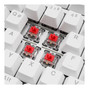Tastierë Gaming Sharkoon Skiller SGK25 / Wired / QWERTZ / German Language – Bardhë 8