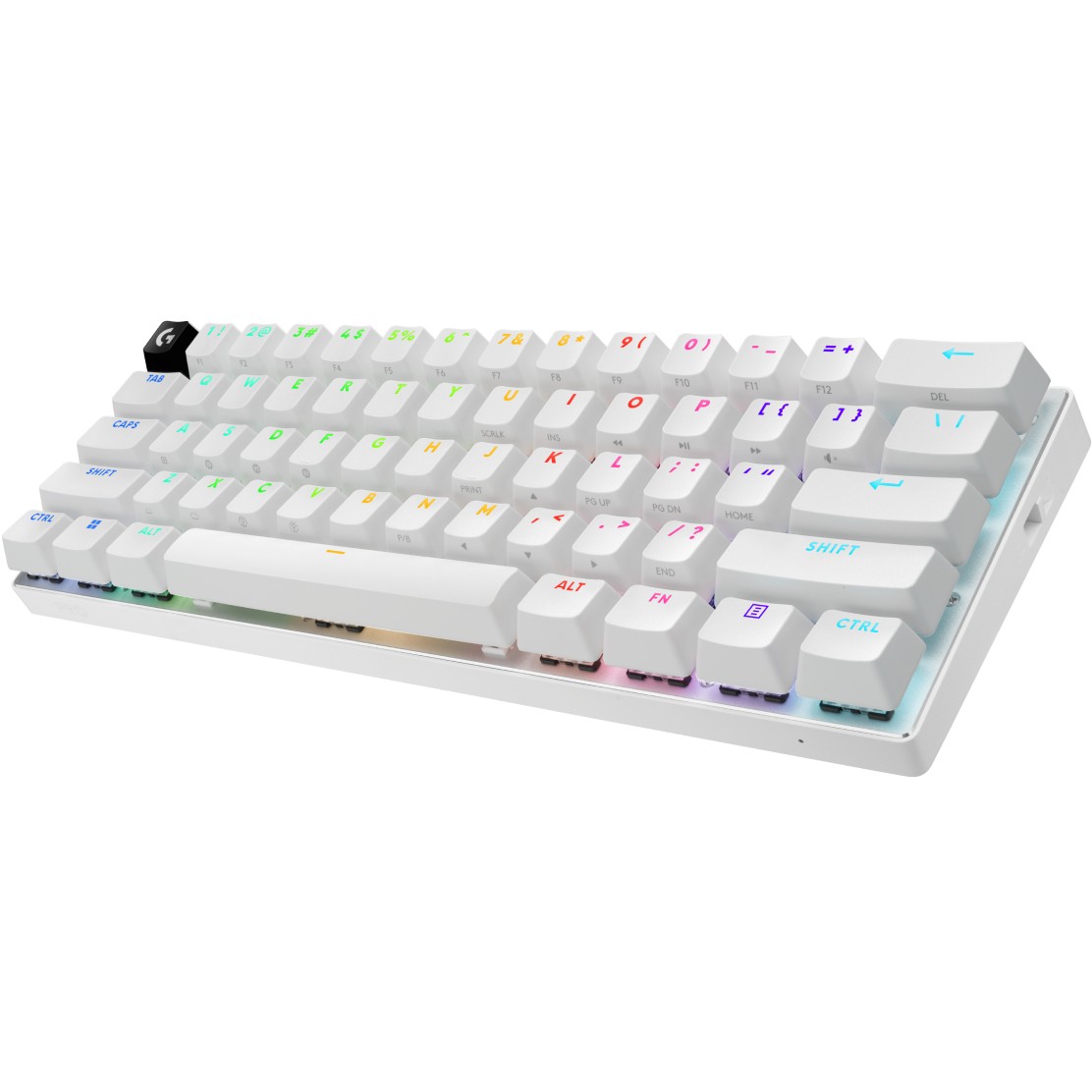 Tastierë Gaming PRO X 60 TKL Lightspeed - Bardhë - Figura 2
