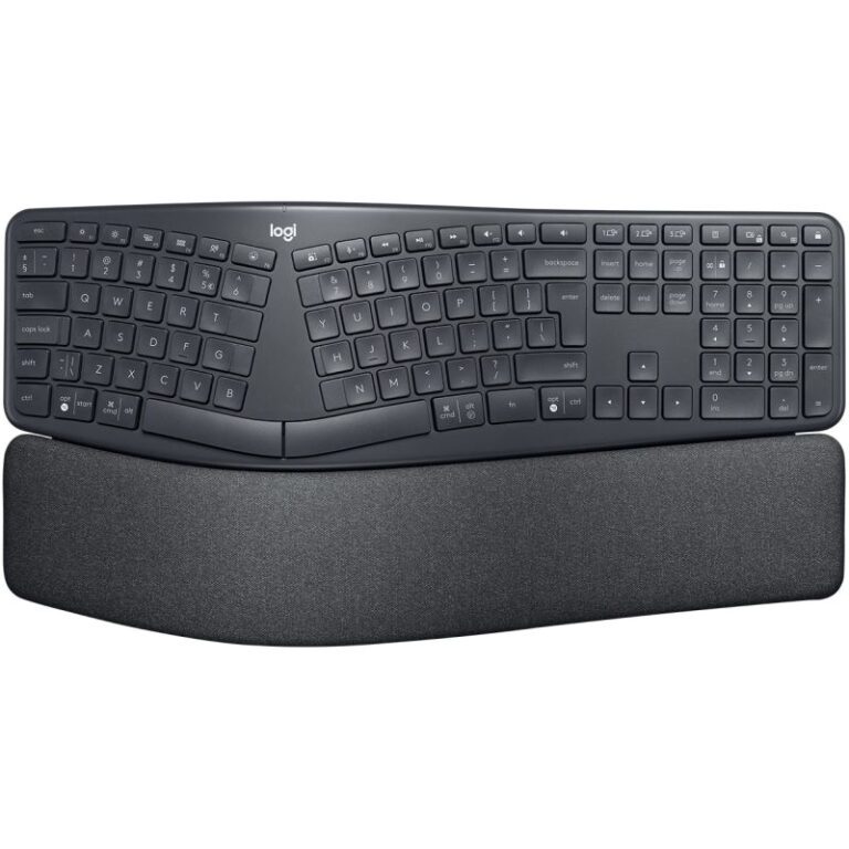 Tatierë Pa kabllo Logitech ERGO K860 for Business Wireless Ergonomic Keyboard - Grafit