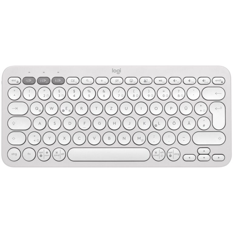 Tastierë Pa kabllo Logitech PEBBLE KEYS 2 K380S TONAL / Wireless / E bardhë
