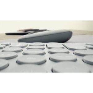 Tastierë Pa kabllo Logitech PEBBLE KEYS 2 K380S TONAL / Wireless / E bardhë