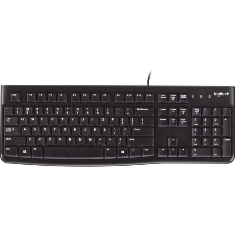 Tastierë Me kabllo Logitech K120  / QWERTY / USB  / e zezë