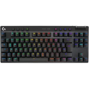 Tastierë Gaming Logitech G PRO X TKL LIGHTSPEED / Mekanike / RGB / E zezë