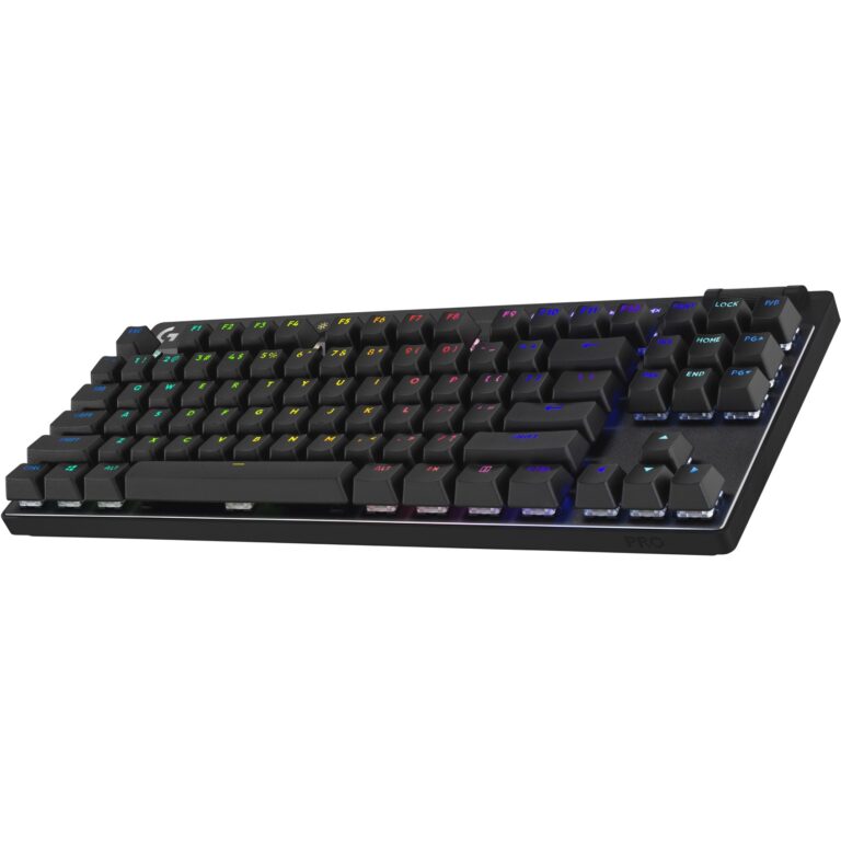 Tastierë Gaming Logitech G PRO X TKL LIGHTSPEED / mekanike / RGB / E zezë