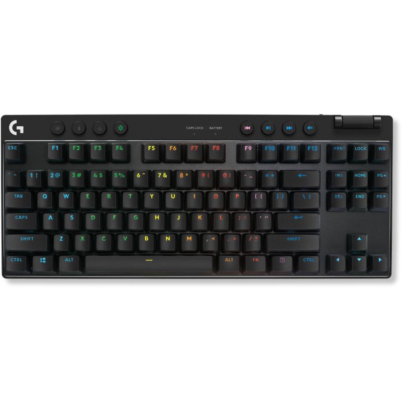 Tastierë Gaming Logitech G PRO X TKL LIGHTSPEED Wireless Keyboard - Zezë - Figura 3