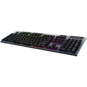 Tastierë Gaming Logitech G915 X LIGHTSPEED / RGB / Bluetooth / US / USB-C / Gri