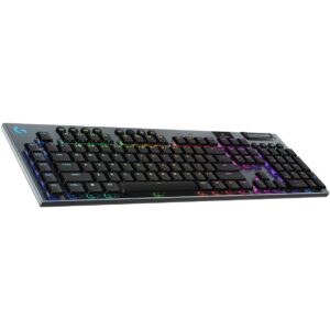 Tastierë Gaming Logitech G915 X LIGHTSPEED / RGB / Bluetooth / US / USB-C / Gri