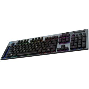 Tastierë Gaming Logitech G915 X LIGHTSPEED / RGB / Bluetooth / US / USB-C / Gri