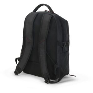Çantë Dicota Backpack NT15 15.6"+ Maus Wireless 1000 dpi, 3 butona / e zezë dhe kuqe