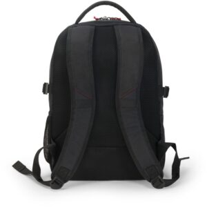 Çantë Dicota Backpack NT15 15.6"+ Maus Wireless 1000 dpi, 3 butona / e zezë dhe kuqe