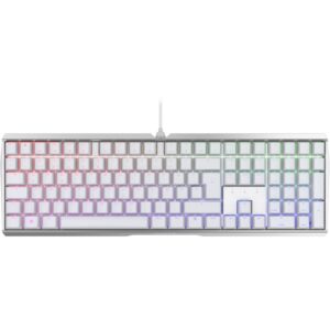 Tastierë Me kabllo CHERRY MX 3.0S RGB me layout DE – Bardhë