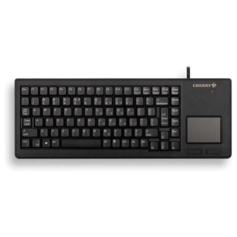 Tastierë me kabllo CHERRY G84-5500LUMFR-2 Touchpad / AZERTY - Zezë