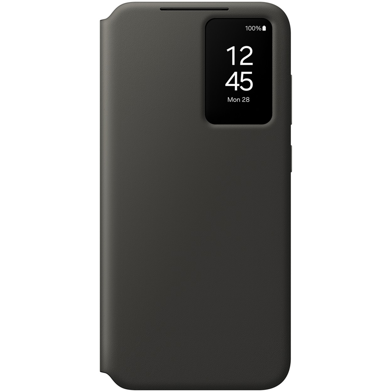 Mbrojtëse Samsung Smart View Wallet Case për Galaxy S24 FE – Zezë