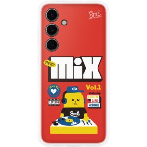 Mbrojtëse Samsung Flipsuit për Galaxy S24 FE, e kuqe