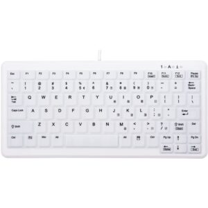 Tastierë me kabllo CHERRY AK-C4110F-U1-W / US-Layout / IP68 - Bardhë