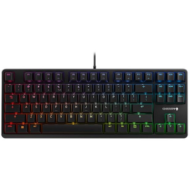 Tastierë me kabllo CHERRY G80-3000N RGB TKL / QWERTY / RGB - Zezë