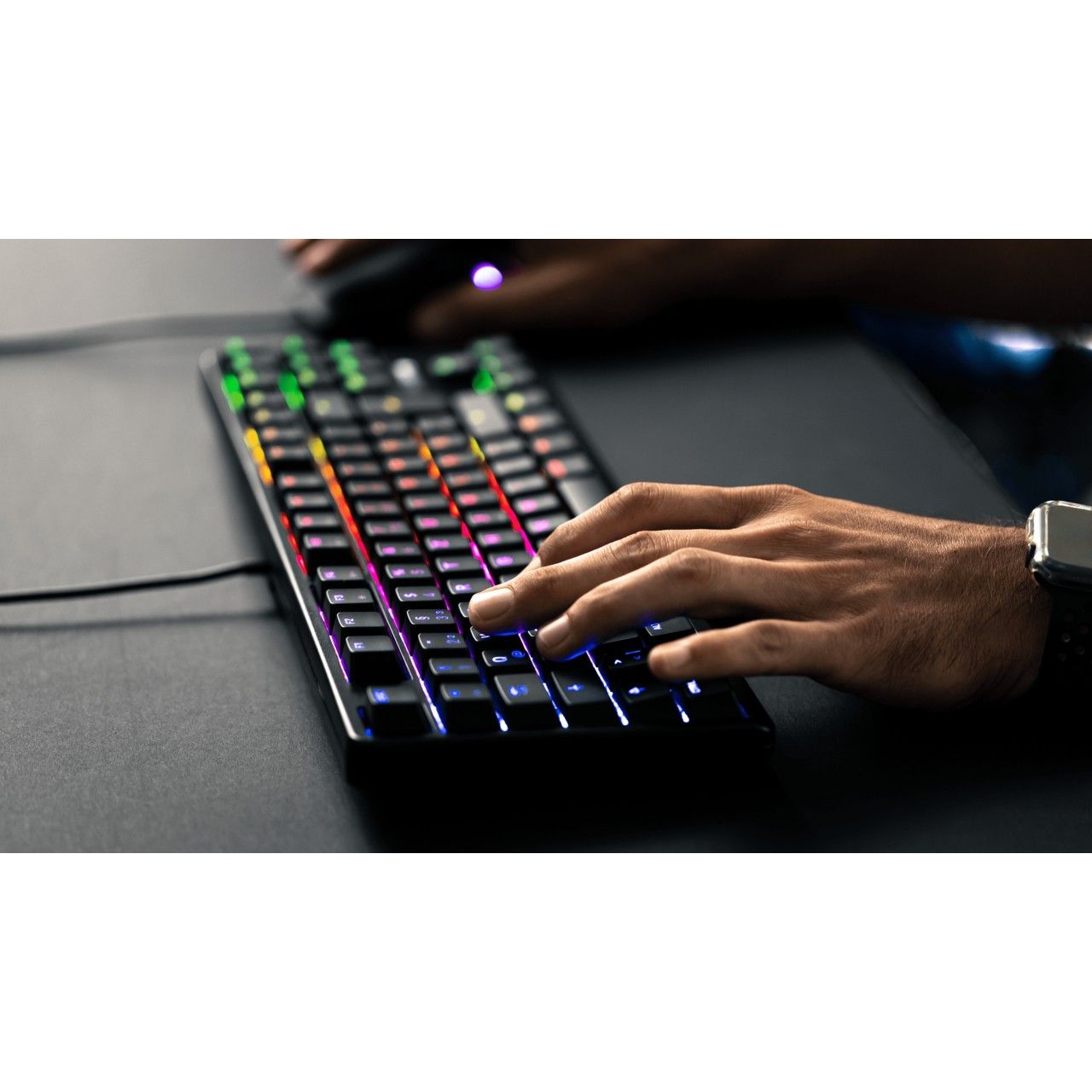 Tastierë me kabllo CHERRY G80-3000N RGB TKL / FR-Layout / RGB - Zezë - Figura 4
