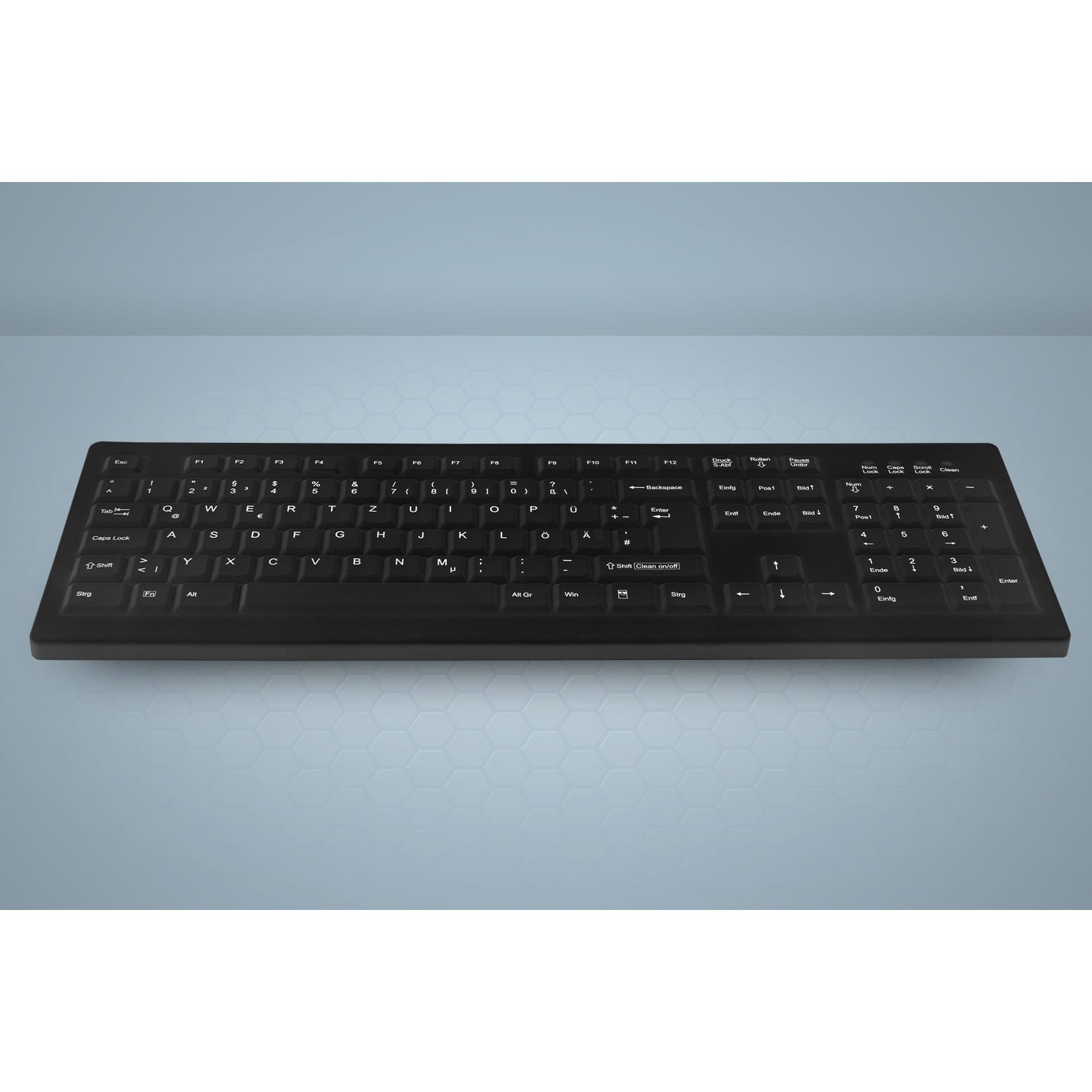 Tastierë me kabllo CHERRY ACTIVE KEY Desktop / P68 / QWERTY - Zezë - Figura 3