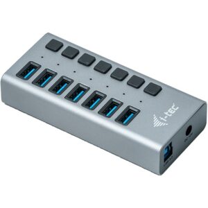 Hub I-TEC USB 3.0 / 7 Porta / 36W / Me Furnizim Energjie – Metalik 8