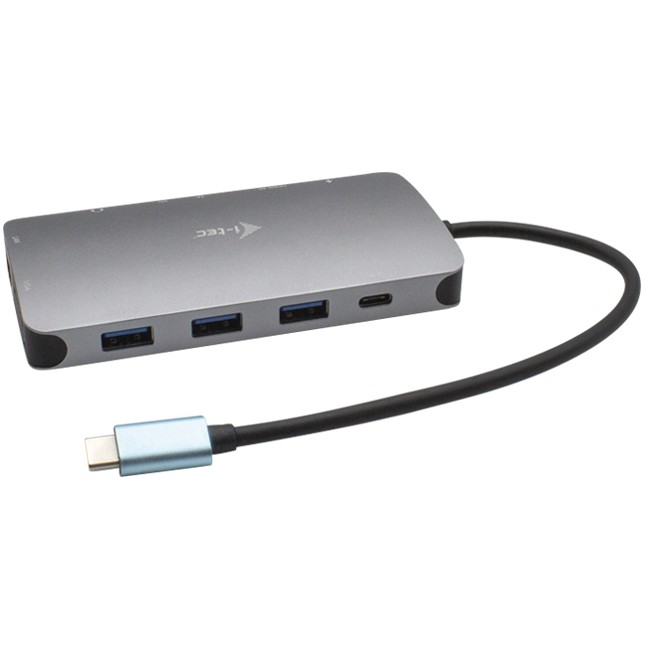 Docking Station I-TEC USB-C Nano / HDMI & VGA / PD / LAN / USB - Argjend - Figura 2