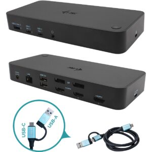 Docking Station I-TEC USB 3.0 / USB-C / Triple Display / 3x 4K @60Hz / PD 100W - Zezë