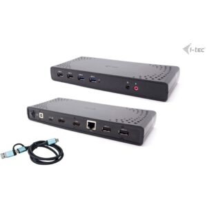 Docking Station D I-TEC USB 3.0/USB-C/TB, 2X HDMI