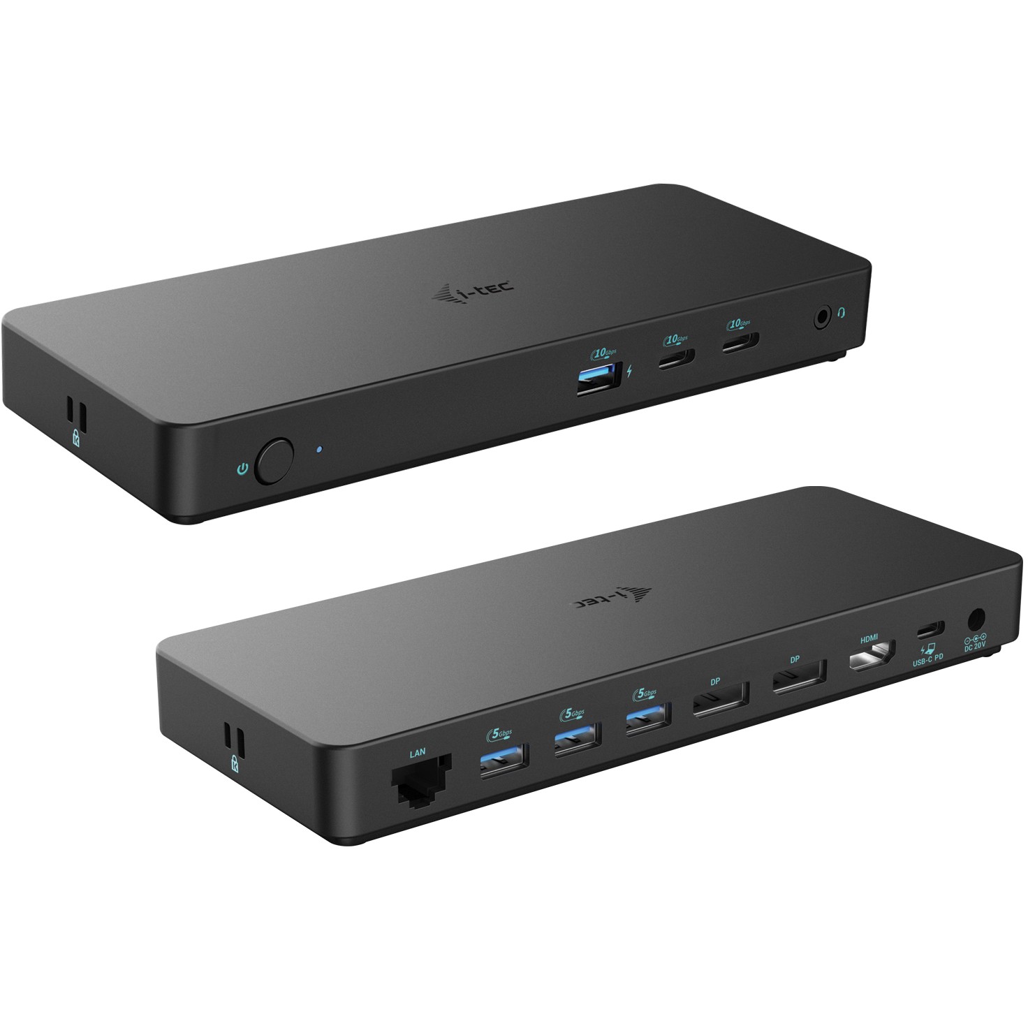 Docking Station I-TEC USB-C Gen 2 / Thunderbolt 3 & 4 / HDMI / PD / LAN / USB - Metalik