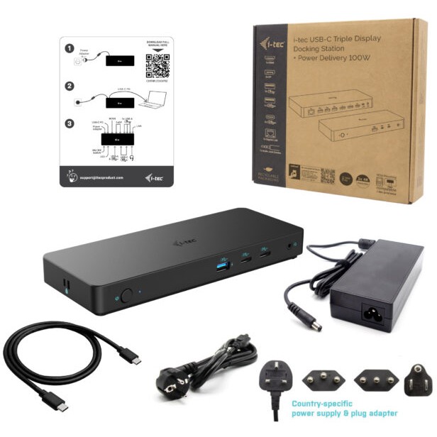 Docking Station I-TEC USB-C Gen 2 / Thunderbolt 3 & 4 / HDMI / PD / LAN / USB - Metalik - Figura 5