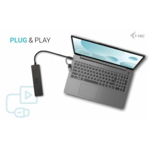Hub I-TEC USB-C / 2x USB-C + 2x USB-A / USB 3.2 Gen 1 – Metalik 8