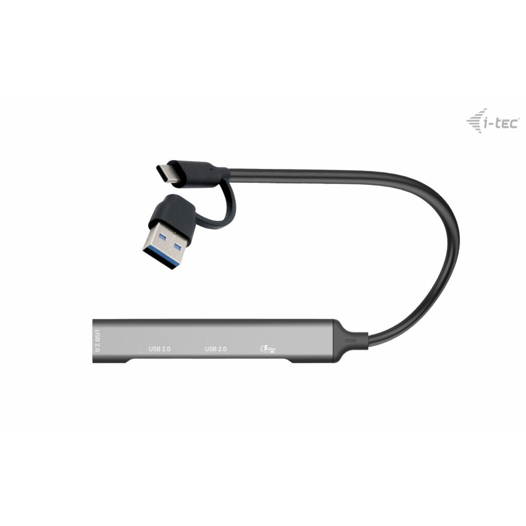 Hub I-TEC USB-A / USB-C / 4 Porta / USB 3.0 - Metalik - Figura 2