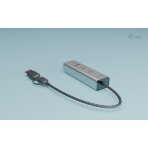 Docking Station I-TEC USB-C / 2x USB-C 3.2 Gen 1 / 2x USB-A 3.2 Gen 1 / USB-C PD 85W – Metalik 6