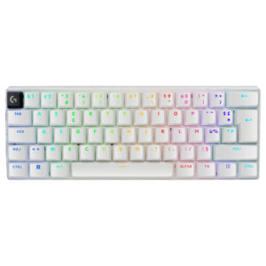 Tastierë Gaming PRO X 60 TKL Lightspeed / Wired & Wireless / AZERTY / French Language - Bardhë