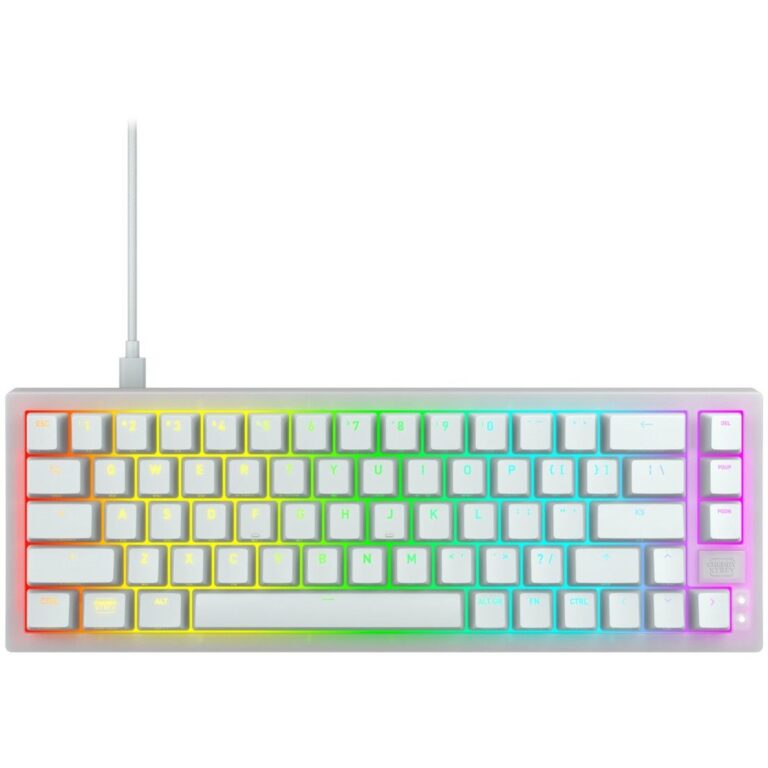 Tastierë Gaming CHERRY XTRFY K5V2 / Me kabllo / MX Red / US-Layout - Bardhë