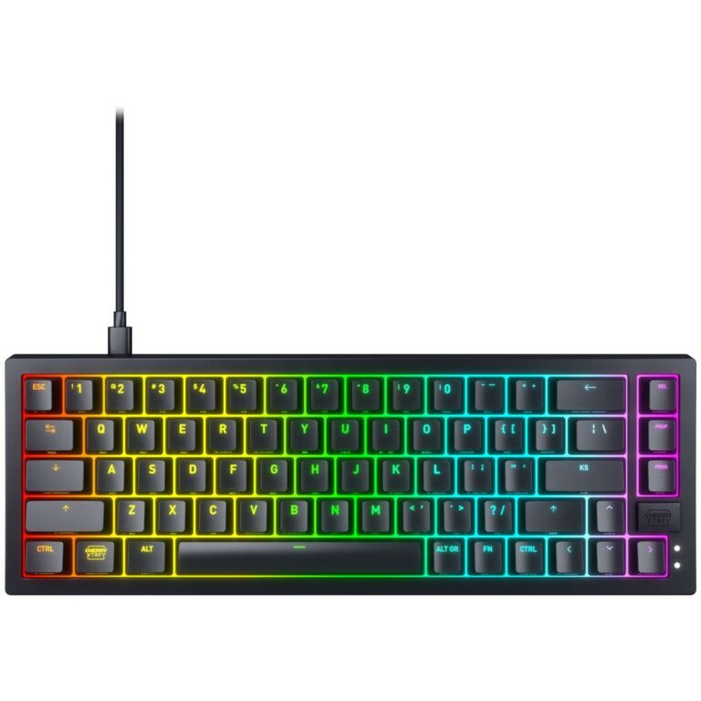 Tastierë Gaming CHERRY XTRFY K5V2 / Me kabllo / MX Red / US-Layout - Zezë