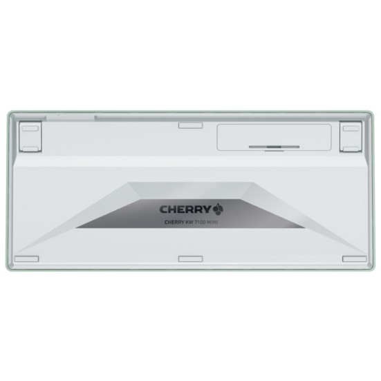 Tastierë pa kabllo CHERRY KW 7100 MINI BT / Bluetooth / QWERTZ - Bardhë / Gjelbër - Figura 3