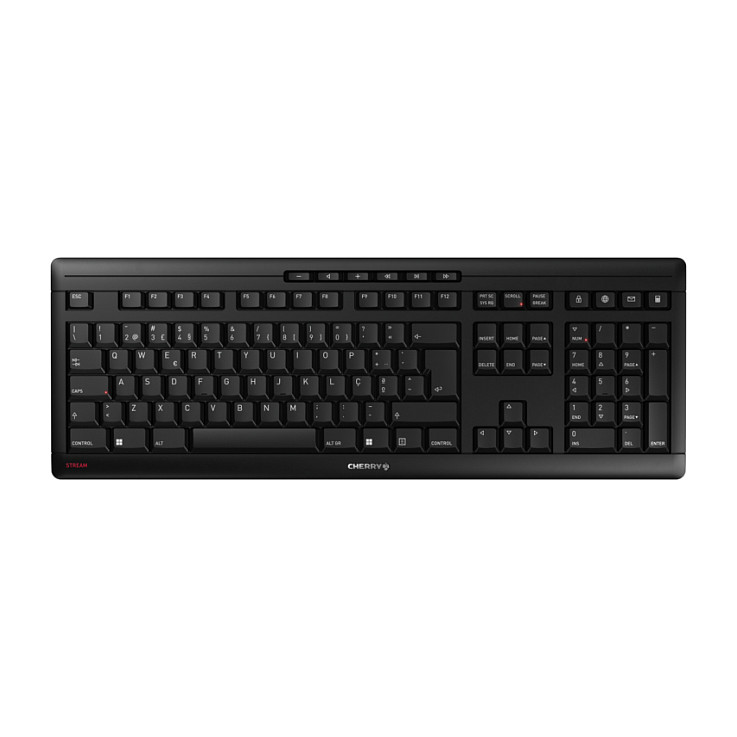 Tastierë pa kabllo Stream / QWERTY - Zezë