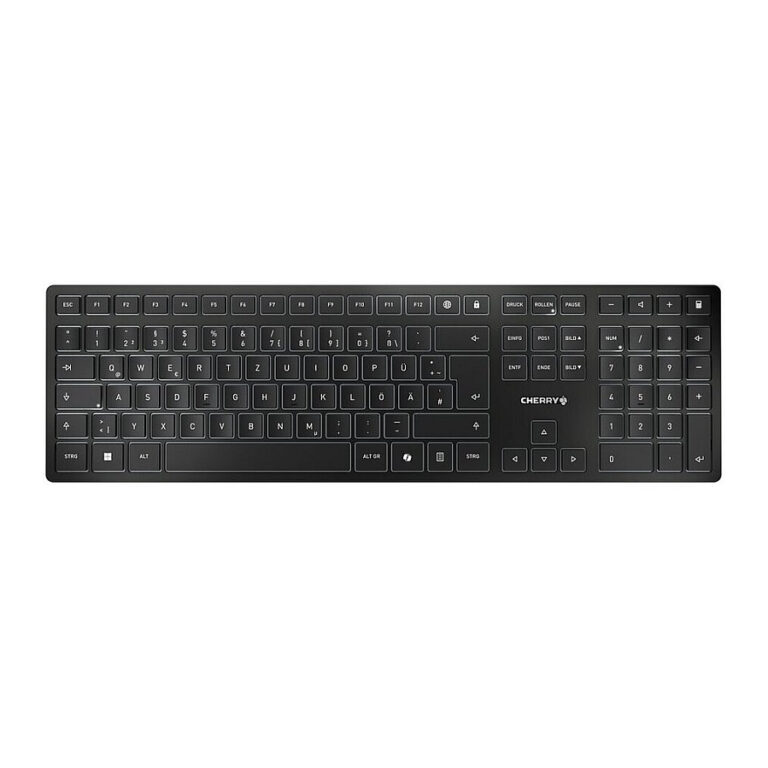 Tastierë pa kabllo Cherry KW 9100 Slim / QWERTY- Zezë