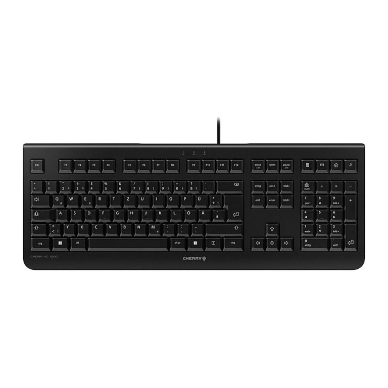 Tastierë me kabllo Cherry KC 1000 / QWERTY - Zezë
