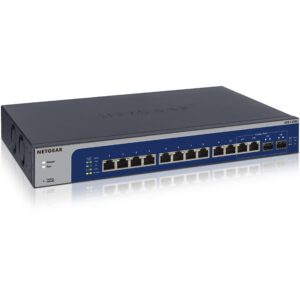 Switch NETGEAR 12x GE XS512EM-100NUS (10-Gigabit) / E zezë