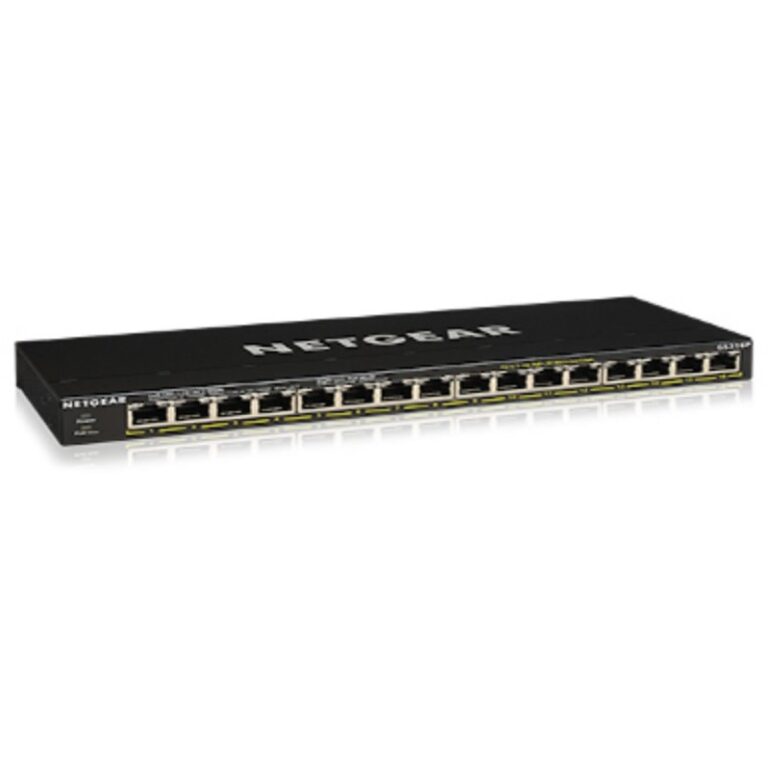 Switch NETGEAR 16x GE GS316P unmanaged mit FlexPoE