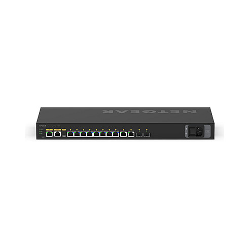 NETGEAR M4250 GSM4212P-100EUS AV Line Managed Switch 8-Port Gigabit PoE+ with 2x SFP Uplink | 125W AV Network Switch 3