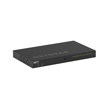 Netgear M4250-12P AV Line Managed Switch 12-Port Gigabit PoE+ me 10G SFP+ për AV over IP dhe Enterprise Network 3
